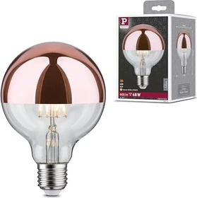 Paulmann Modern Classic Edition LED Globe E27 6.5W/827 warmweiß Kopfspiegel kupfer