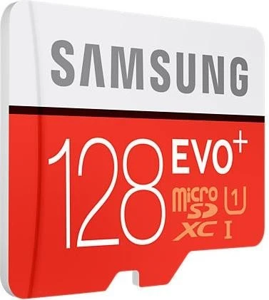 Samsung EVO+ R80/W20 128GB, UHS-I, Class 10