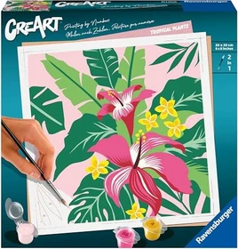 Ravensburger Malen nach Zahlen CreArt Tropical Plants