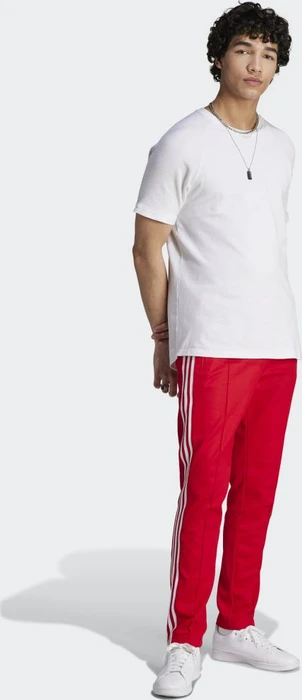adidas Adicolor Classics Beckenbauer Trainingshose lang better scarlet/white (Herren)
