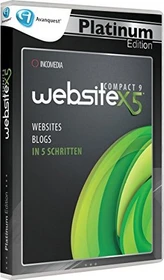 Incomedia WebSite X5 Compact 9 Platinum Edition (deutsch) (PC)