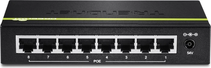 TRENDnet TPE-TG Desktop Gigabit Switch, 8x RJ-45, 123W PoE+
