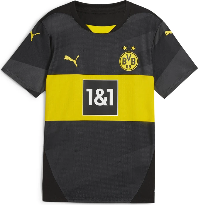 Puma BVB Borussia Dortmund 2024/2025 Auswärtstrikot kurzarm (Junior)