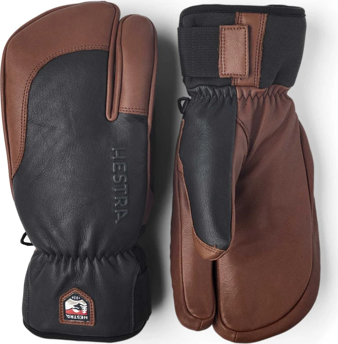 Hestra Topo Skihandschuhe navy/brown