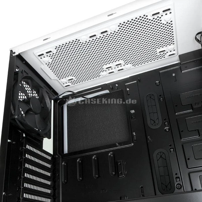 Phanteks Eclipse P400S Tempered Glass Edition weiß, Glasfenster, schallgedämmt