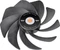 Thermaltake SWAFAN GT14 TT Premium Edition, schwarz, 140mm Vorschaubild