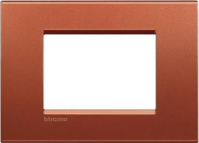 Bticino Livinglight Abdeckrahmen 1-fach, brick