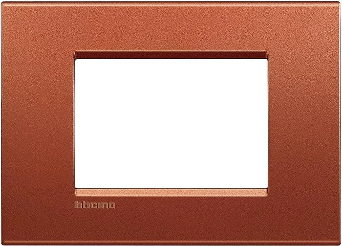 Bticino Livinglight Abdeckrahmen 1-fach, brick