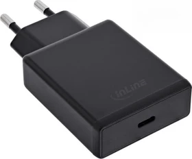 InLine USB Netzteil Ladegerät Single USB-C PD AVS 65W schwarz