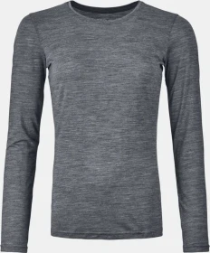 Ortovox 150 Cool Clean Funktionsshirt langarm black steel blend (Damen)