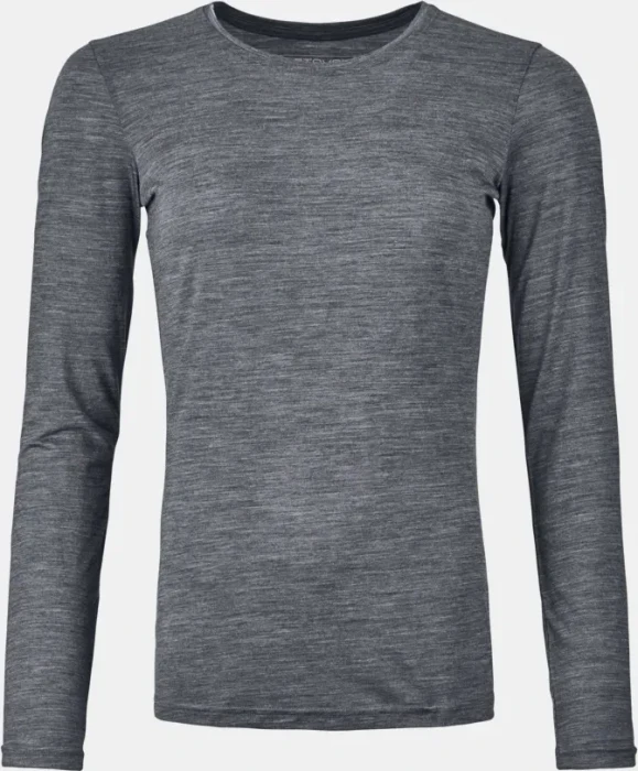 Ortovox 150 Cool Clean Funktionsshirt langarm black steel blend (Damen)