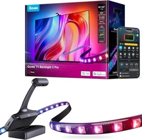 Govee Hintergrundbeleuchtung TV 3 Pro mit HDR-Dreifachkamera für 55-65 Zoll