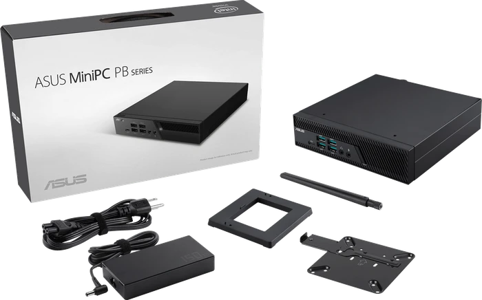 ASUS Mini PC PB62-B5016MH, schwarz, Core i5-11400, 8GB RAM, 256GB SSD