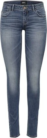 ONLY Skinny Low Coral Jeans dark blue denim (Damen)