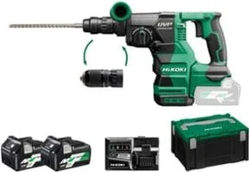 Hikoki DH3628DCWRZ Akku-Bohr-/Meißelhammer inkl. Koffer + 2 Akkus 2.5Ah