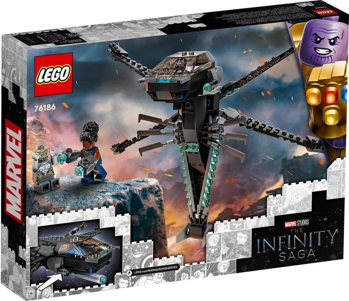 LEGO Marvel Super Heroes Spielset - Black Panthers Libelle (76186) – Bild 7