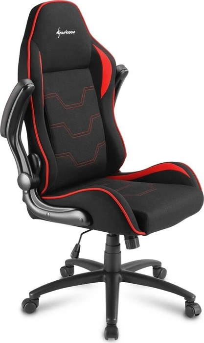 Sharkoon Elbrus 1 Gamingstuhl, schwarz/rot