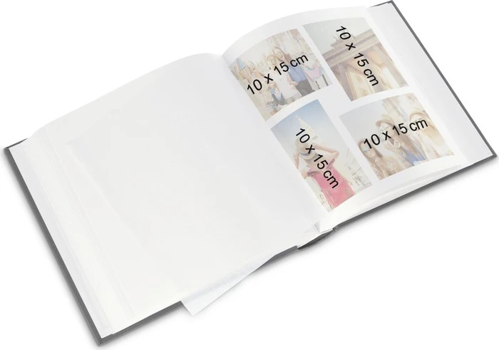 Hama Jumbo Fotoalbum Rustico 30x30 / 100 weiße Seiten