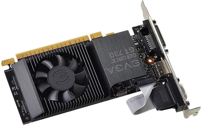 EVGA GeForce GT 730 low profile, 2GB GDDR5, VGA, DVI, HDMI