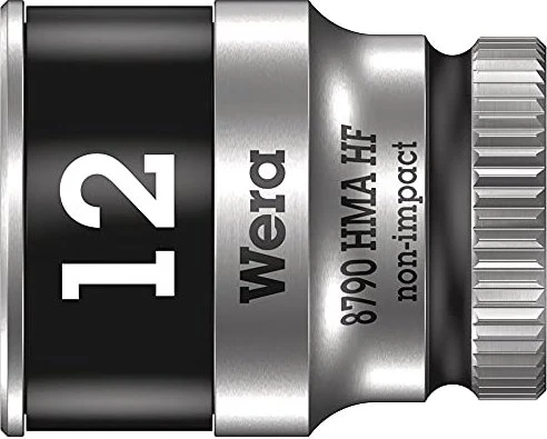 Wera 8790 HMA HF Zyklop Außensechskant Steckschlüssel 1/4", 12x23mm