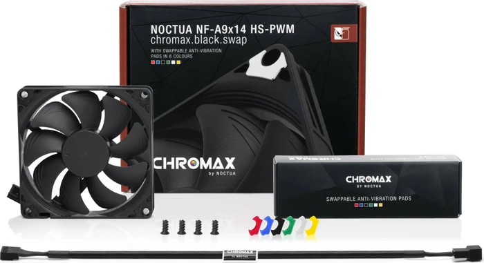 Noctua NF-A9x14 HS-PWM chromax.black.swap, 92mm