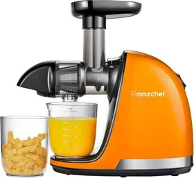 Amzchef ZM1501 Slow Juicer orange
