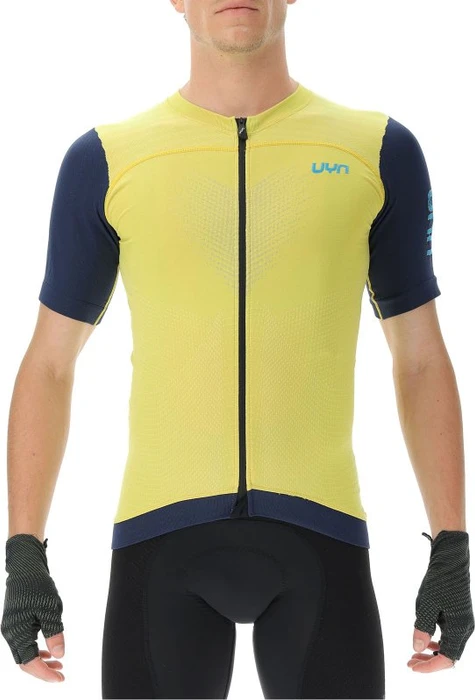 UYN Garda Trikot kurzarm yellow jasmine/peacot (Herren)