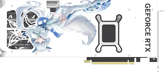 Manli Polar Fox GeForce RTX 5080 OC, 16GB GDDR7, HDMI, 3x DP