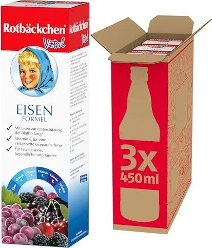 Rotbäckchen Vital Eisen Saft