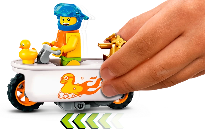 LEGO City - Badewannen-Stuntbike