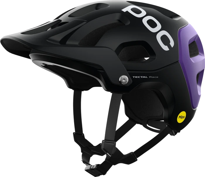 POC Tectal Race MIPS Helm uranium black/sapphire purple metallic/matt