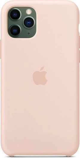 Apple Silikon Case für iPhone 11 Pro sandrosa