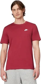 Nike Sportswear Club Funktionsshirt kurzarm team crimson (Herren)