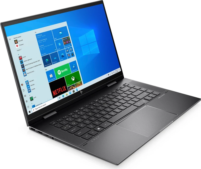 HP Envy x360 Convertible 15-eu0177ng, Nightfall Black, Ryzen 7 5700U, 16GB RAM, 1TB SSD, DE