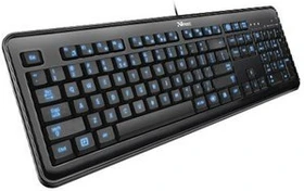 Trust eLight Illuminated Keyboard, USB, UK