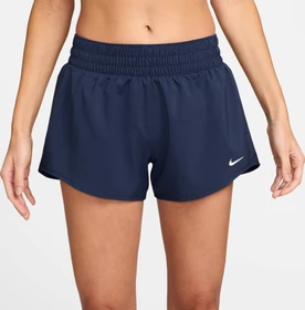 Nike One Dri-FIT Hose kurz midnight navy/white (Damen)