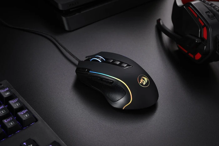 Redragon M612 Predator RGB, schwarz, USB