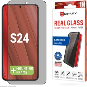 Displex Real Glass Full Cover Privacy für Samsung Galaxy S24