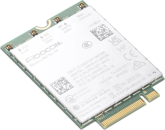 Lenovo Fibocom L860-GL-16 4G WWAN Modul, für L13 G4, L14 G4, L15 G4, T14s G4, X13 G4