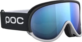 POC Retina Mid Race uranium black/argentite silver partly sunny blue