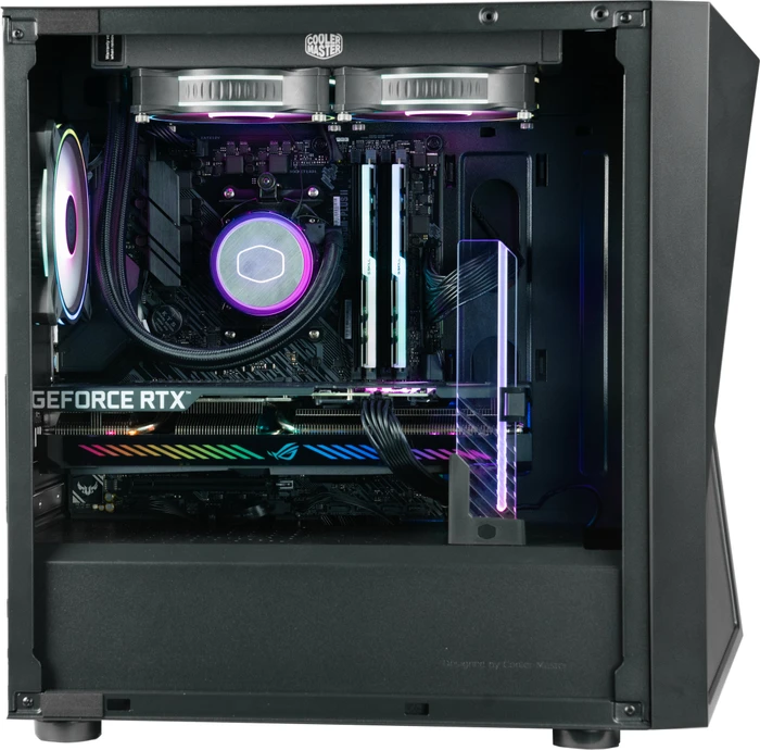 Cooler Master CMP 320, schwarz, Glasfenster