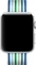 Apple Nylon-Armband gestreift für Apple Watch 42mm blau Vorschaubild