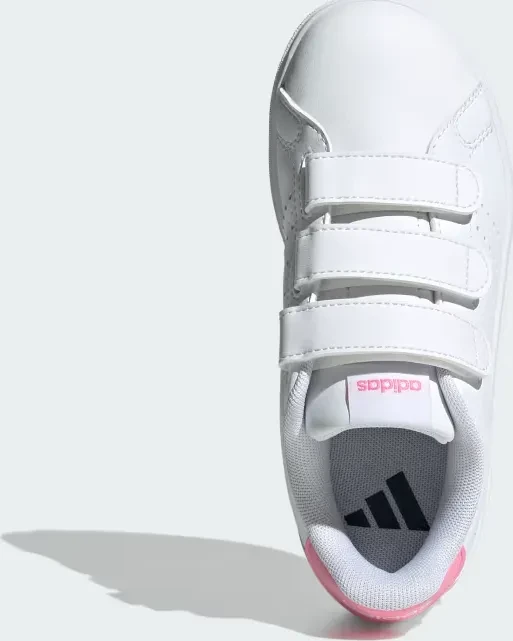 adidas Advantage Base 2.0 cloud white/bliss pink/core black (Junior)
