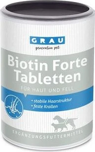 grau GAC Biotin-Forte Tabletten, 400 Stück