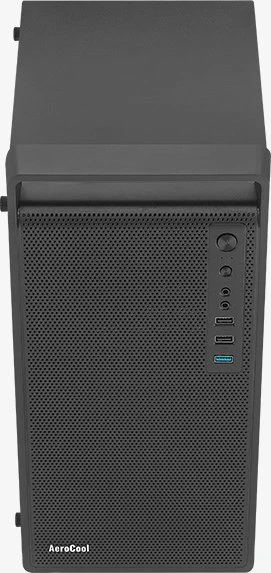 AeroCool CS-109 [V1] Black, Glasfenster