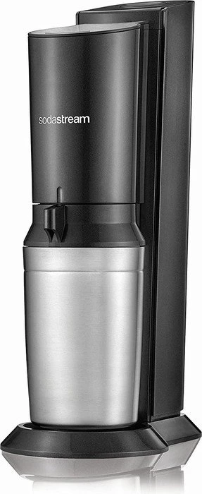 SodaStream Crystal 2.0 Trinkwassersprudler mit 2 Glaskaraffen schwarz