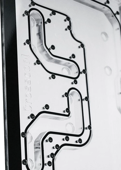 Stealkey Customs Lian Li O11D XL Crosscool Distro-Plate, Verteilerplatte inkl. DDC Adapter