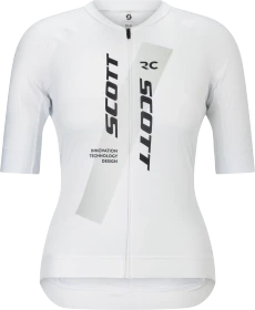 Scott RC Pro Trikot kurzarm white/spray grey (Damen)