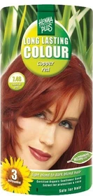 Henna Plus Long Lasting Colour Haarfarbe 7.46 Copper, 100ml