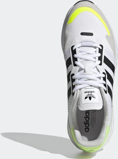 adidas ZX 1K Boost cloud white/core black/solar yellow (Herren)